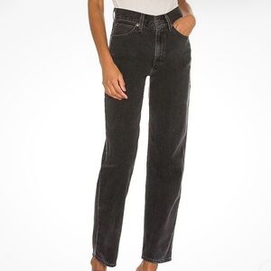 Levi’s Dad Jeans in Dark Grey Straight Leg Size 26